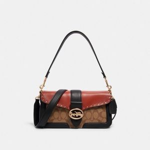 Coach Georgie Colorblock purse